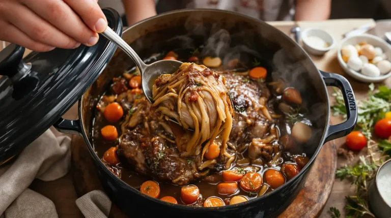 « Il se mange à la cuillère » : découvrez la recette ancestrale du gigot d’agneau de 7 heures pour Pâques « Il se mange à la cuillère » : découvrez la recette ancestrale du gigot d’agneau de 7 heures pour Pâques