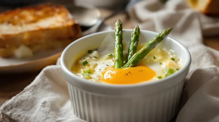 Ma recette d'œufs cocotte aux asperges : facile, de saison et prête en moins de 20 minutes Ma recette d'œufs cocotte aux asperges : facile, de saison et prête en moins de 20 minutes