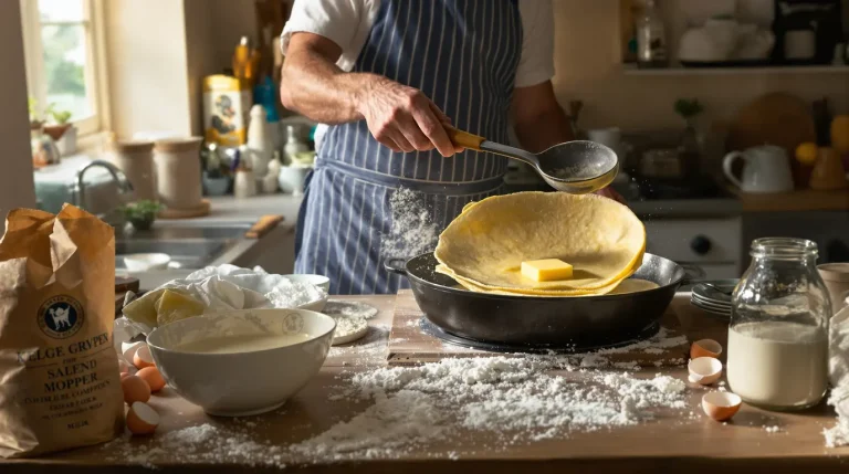 Un crêpier breton révèle sa vraie recette de pâte à crêpes, fluide, simple et fidèle à la tradition Un crêpier breton révèle sa vraie recette de pâte à crêpes, fluide, simple et fidèle à la tradition